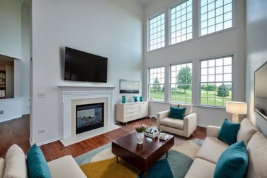 Don't miss out on this spectacular 5-bedroom, 4.5-bathroom home on Hawthorn Woods Country Club in Illinois - for sale on GolfHomes.com, golf home, golf lot