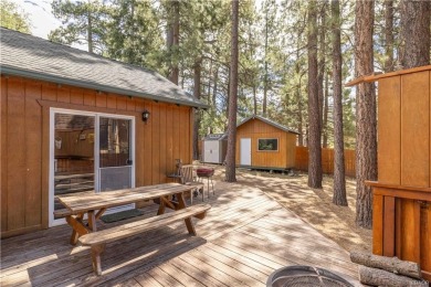Nestled among the trees in Moonridge, this charming cabin is on Big Bear Mountain Ski and Golf Resort in California - for sale on GolfHomes.com, golf home, golf lot