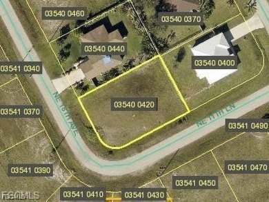 Build your dream property on this prime lot in beautiful Cape on Del Tura Golf and Country Club in Florida - for sale on GolfHomes.com, golf home, golf lot