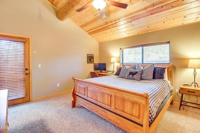 Welcome to your *FULLY FURNISHED* rustic log cabin nestled in on Torreon Golf Club in Arizona - for sale on GolfHomes.com, golf home, golf lot