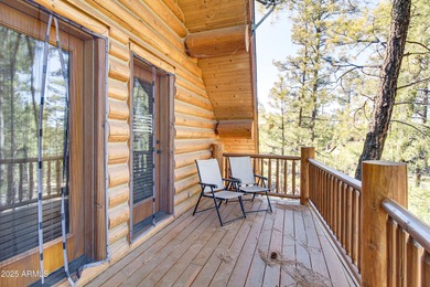 Welcome to your *FULLY FURNISHED* rustic log cabin nestled in on Torreon Golf Club in Arizona - for sale on GolfHomes.com, golf home, golf lot