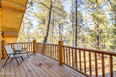 Welcome to your *FULLY FURNISHED* rustic log cabin nestled in on Torreon Golf Club in Arizona - for sale on GolfHomes.com, golf home, golf lot