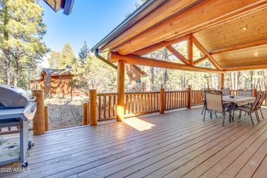 Welcome to your *FULLY FURNISHED* rustic log cabin nestled in on Torreon Golf Club in Arizona - for sale on GolfHomes.com, golf home, golf lot