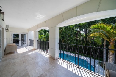 Grand 3-story gated home on prestigious lower North Bay Road on Miami Beach Golf Club in Florida - for sale on GolfHomes.com, golf home, golf lot