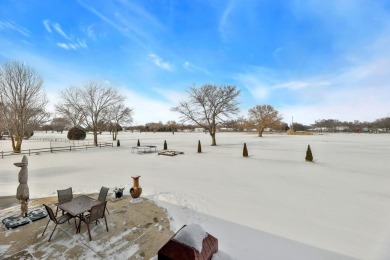 This stunning 4-bedroom, 3-bathroom ranch home with a 3-car on Pine Bay Golf Course in Kansas - for sale on GolfHomes.com, golf home, golf lot