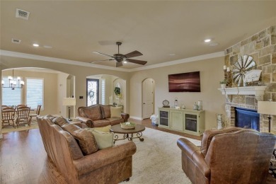Spectacular custom home nestled on a quiet cul-de-sac with on Pecan Plantation Country Club in Texas - for sale on GolfHomes.com, golf home, golf lot