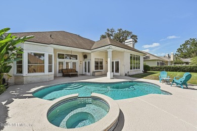 Welcome to this beautifully updated 4-bedroom, 3-bathroom pool on Jacksonville Golf and Country Club in Florida - for sale on GolfHomes.com, golf home, golf lot