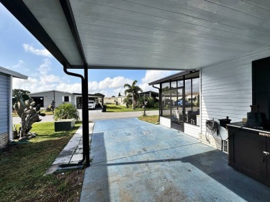 Welcome to your perfect retreat! This cozy 2 bedroom, 1 bathroom on Lake Henry Golf Club in Florida - for sale on GolfHomes.com, golf home, golf lot