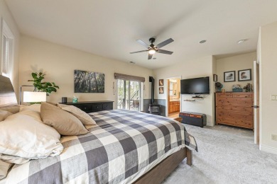 Situated in Tahoe Donner on a level lot with mountain views and on Tahoe Donner Golf Course in California - for sale on GolfHomes.com, golf home, golf lot