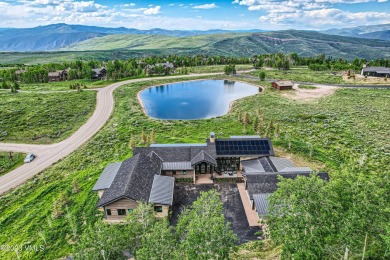 Own waterfront property in Cordillera, one of the few on Club At Cordillera Summit Course in Colorado - for sale on GolfHomes.com, golf home, golf lot