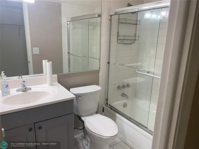 This is a 2/2 with a screened in patio with a great view of the on  in Florida - for sale on GolfHomes.com, golf home, golf lot