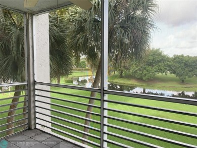 This is a 2/2 with a screened in patio with a great view of the on  in Florida - for sale on GolfHomes.com, golf home, golf lot