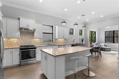 This modern and immaculate two-bedroom plus den residence offers on Calusa Pines Golf Club in Florida - for sale on GolfHomes.com, golf home, golf lot