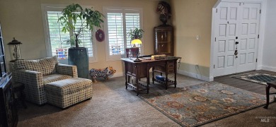Single story ease. Open the wrought iron gate and your on the on Lakeview Golf Club in Idaho - for sale on GolfHomes.com, golf home, golf lot