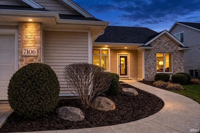 Tucked along the #8 fairway in Cherry Hill, this inviting villa on Cherry Hill Golf Club in Indiana - for sale on GolfHomes.com, golf home, golf lot