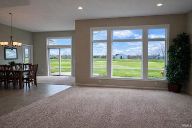 Tucked along the #8 fairway in Cherry Hill, this inviting villa on Cherry Hill Golf Club in Indiana - for sale on GolfHomes.com, golf home, golf lot