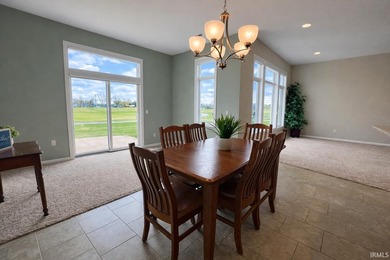 Tucked along the #8 fairway in Cherry Hill, this inviting villa on Cherry Hill Golf Club in Indiana - for sale on GolfHomes.com, golf home, golf lot