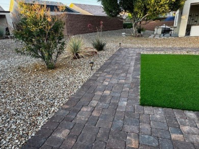 Sun City Aliante home, enjoy sitting on your covered patio with on Aliante Golf Club in Nevada - for sale on GolfHomes.com, golf home, golf lot
