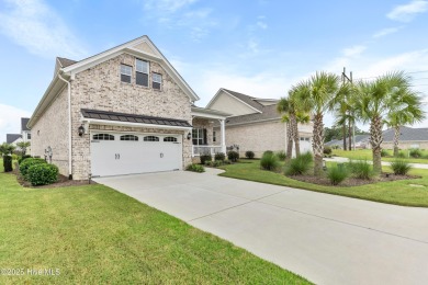 This like new, charming residence, built in 2023 by Bill Clark on Compass Pointe Golf Course in North Carolina - for sale on GolfHomes.com, golf home, golf lot