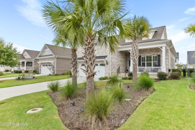 This like new, charming residence, built in 2023 by Bill Clark on Compass Pointe Golf Course in North Carolina - for sale on GolfHomes.com, golf home, golf lot