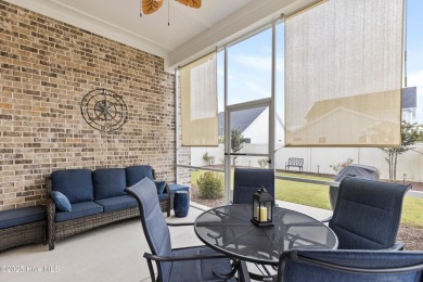 This like new, charming residence, built in 2023 by Bill Clark on Compass Pointe Golf Course in North Carolina - for sale on GolfHomes.com, golf home, golf lot