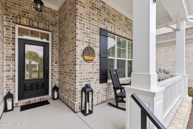 This like new, charming residence, built in 2023 by Bill Clark on Compass Pointe Golf Course in North Carolina - for sale on GolfHomes.com, golf home, golf lot
