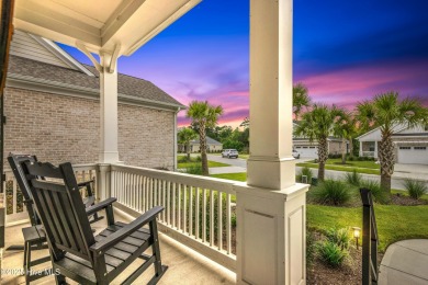 This like new, charming residence, built in 2023 by Bill Clark on Compass Pointe Golf Course in North Carolina - for sale on GolfHomes.com, golf home, golf lot