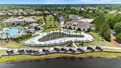 This like new, charming residence, built in 2023 by Bill Clark on Compass Pointe Golf Course in North Carolina - for sale on GolfHomes.com, golf home, golf lot