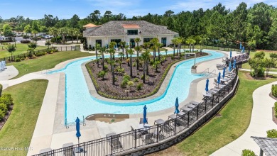 This like new, charming residence, built in 2023 by Bill Clark on Compass Pointe Golf Course in North Carolina - for sale on GolfHomes.com, golf home, golf lot