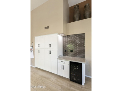 Next level outdoor living in this 2BR, 2BA Hermosa model on a on Ironwood Golf Club in Arizona - for sale on GolfHomes.com, golf home, golf lot
