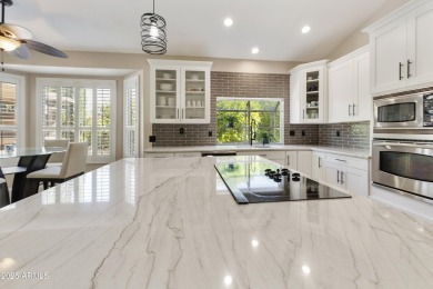 Next level outdoor living in this 2BR, 2BA Hermosa model on a on Ironwood Golf Club in Arizona - for sale on GolfHomes.com, golf home, golf lot