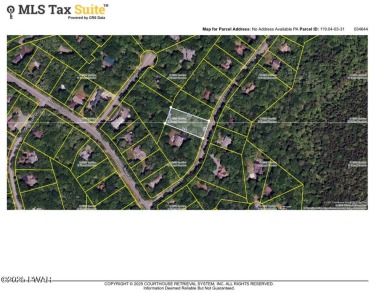 BUY and BUILD your dream home in Hemlock Farms!!! A wooded lot on Lords Valley Country Club, Inc in Pennsylvania - for sale on GolfHomes.com, golf home, golf lot
