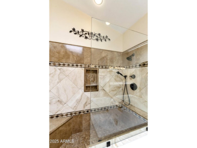 Next level outdoor living in this 2BR, 2BA Hermosa model on a on Ironwood Golf Club in Arizona - for sale on GolfHomes.com, golf home, golf lot