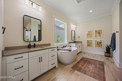 WELCOME HOME! Experience Lowcountry luxury in this exquisite on Hampton Pointe Golf Course in South Carolina - for sale on GolfHomes.com, golf home, golf lot