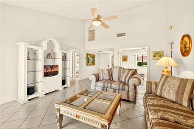 Welcome to this inviting 2-bedroom, 2-bath, single-level on Palm Desert Resort Country Club in California - for sale on GolfHomes.com, golf home, golf lot