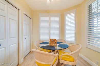 Step through the screened entry to luxury vinyl tile plank on Lexington Country Club in Florida - for sale on GolfHomes.com, golf home, golf lot