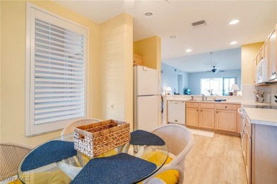 Step through the screened entry to luxury vinyl tile plank on Lexington Country Club in Florida - for sale on GolfHomes.com, golf home, golf lot