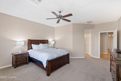 This stunning Mateo model is perfectly positioned on a premium on Saddlebrooke Ranch Golf Club in Arizona - for sale on GolfHomes.com, golf home, golf lot