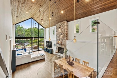Waterfront custom home w/ one-of-a-kind architecture is a must on Westport Golf Club in North Carolina - for sale on GolfHomes.com, golf home, golf lot
