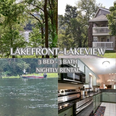 LAKEFRONT, LAKEFRONT, LAKEFRONT! This fully furnished, turnkey on Pointe Royale Village Country Club in Missouri - for sale on GolfHomes.com, golf home, golf lot