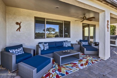 This stunning Mateo model is perfectly positioned on a premium on Saddlebrooke Ranch Golf Club in Arizona - for sale on GolfHomes.com, golf home, golf lot