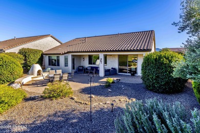 This stunning Mateo model is perfectly positioned on a premium on Saddlebrooke Ranch Golf Club in Arizona - for sale on GolfHomes.com, golf home, golf lot
