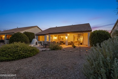This stunning Mateo model is perfectly positioned on a premium on Saddlebrooke Ranch Golf Club in Arizona - for sale on GolfHomes.com, golf home, golf lot