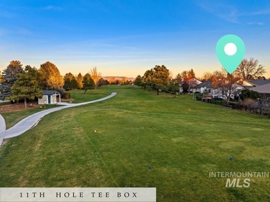 Great Meridian location that backs up to the 11th Fairway at on Lakeview Golf Club in ID - for sale on GolfHomes.com, golf home, golf lot