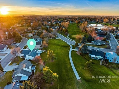 Great Meridian location that backs up to the 11th Fairway at on Lakeview Golf Club in ID - for sale on GolfHomes.com, golf home, golf lot