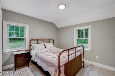 Gorgeous fully renovated farmhouse on over one acre fronting the on Buck Hill Golf Club  in Pennsylvania - for sale on GolfHomes.com, golf home, golf lot