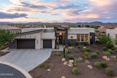 This Stunning Desert Contemporary Residence built by Toll on Vista Verde Golf Course in Arizona - for sale on GolfHomes.com, golf home, golf lot