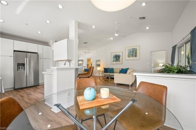 Step into this beautifully updated, turnkey furnished, 3-bedroom on Pelicans Nest Golf Club in Florida - for sale on GolfHomes.com, golf home, golf lot