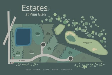 The Estates at Pine Glen is an exclusive residential development on Ravines Golf Club in Michigan - for sale on GolfHomes.com, golf home, golf lot