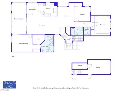 Step into this beautifully updated, turnkey furnished, 3-bedroom on Pelicans Nest Golf Club in Florida - for sale on GolfHomes.com, golf home, golf lot